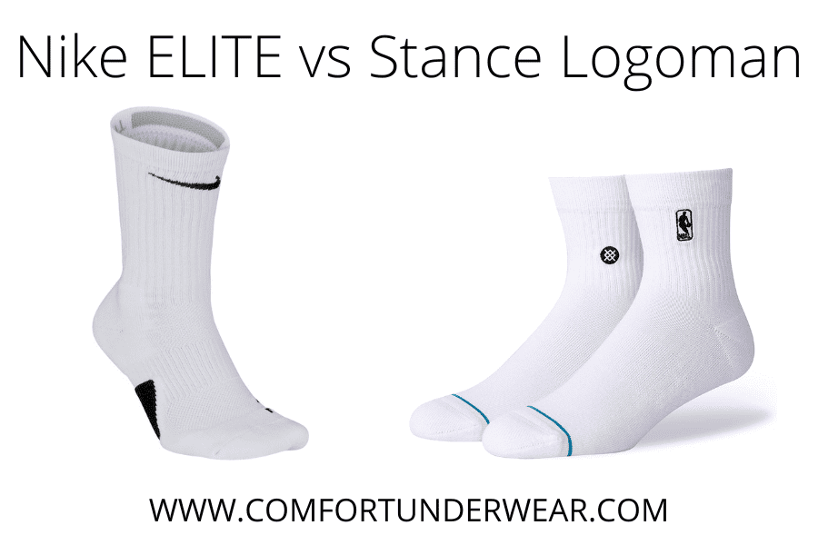 Nike Elite vs Stance Logoman Basketball Socks