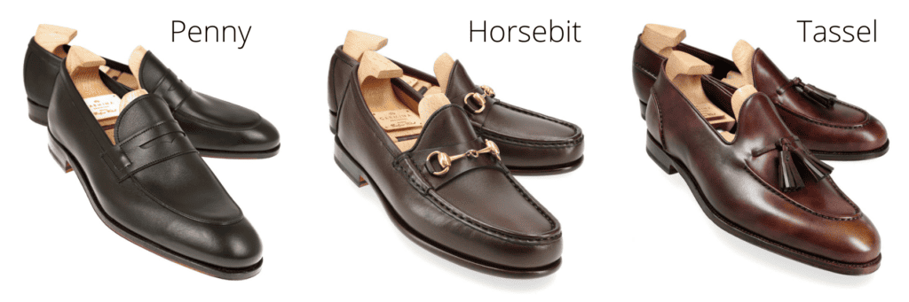 Penny, Horsebit and Tassle loafers