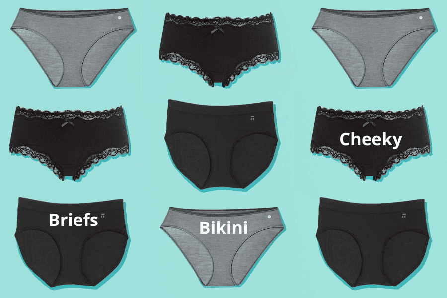 Most popular and comfortable types of women underwear